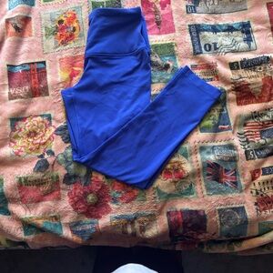 90 Degree By Reflex Cobalt Blue Leggings